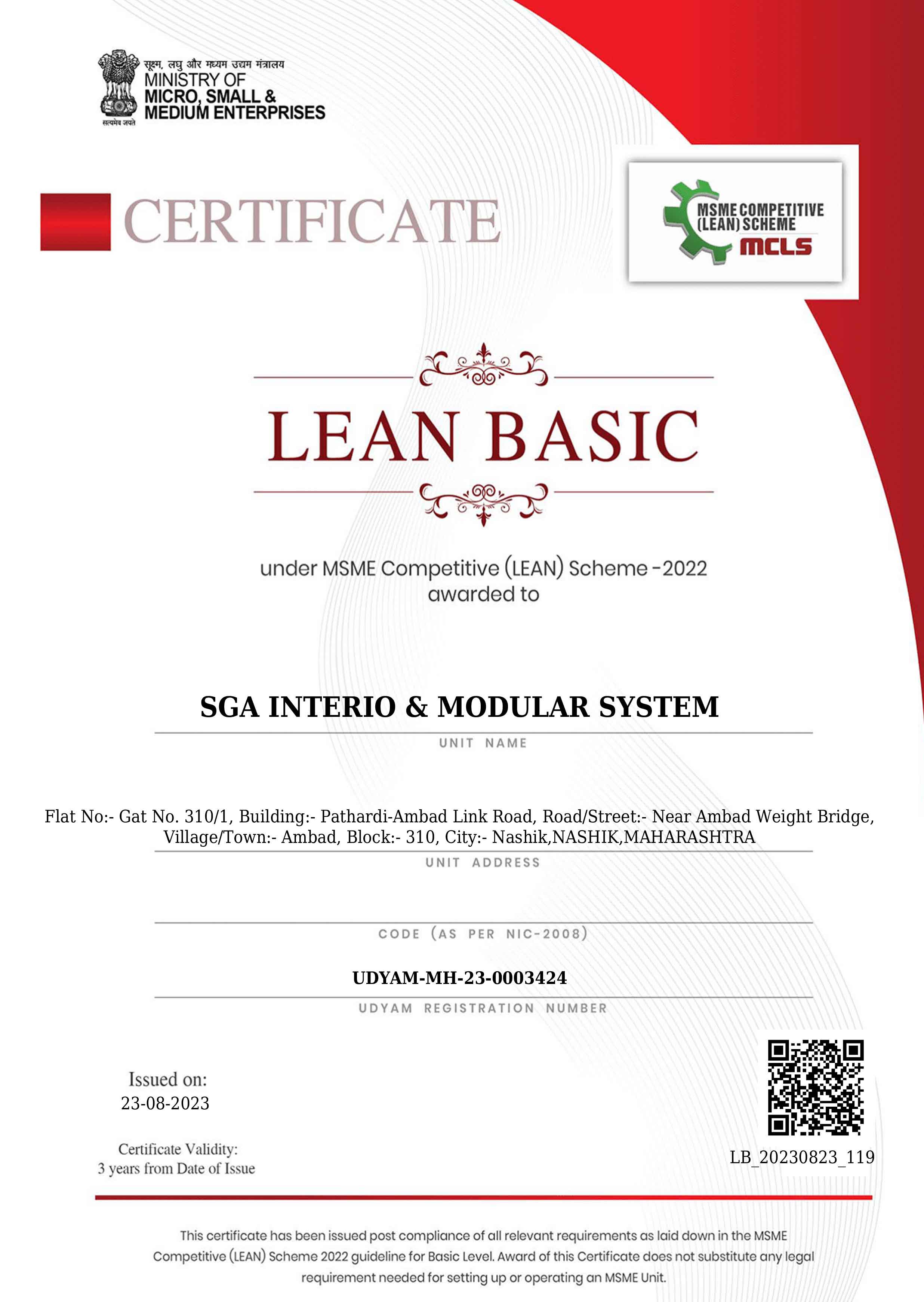 Certifications